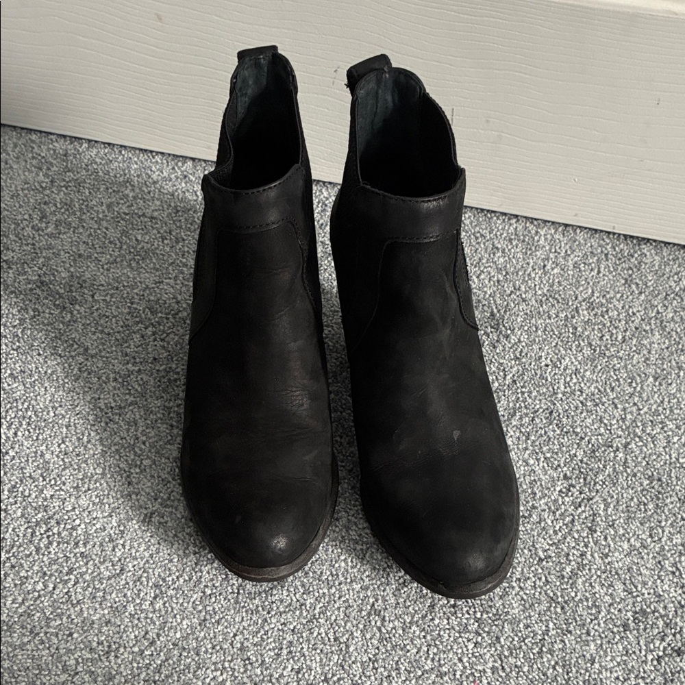 UGG women’s Black suede, and leather Booties
